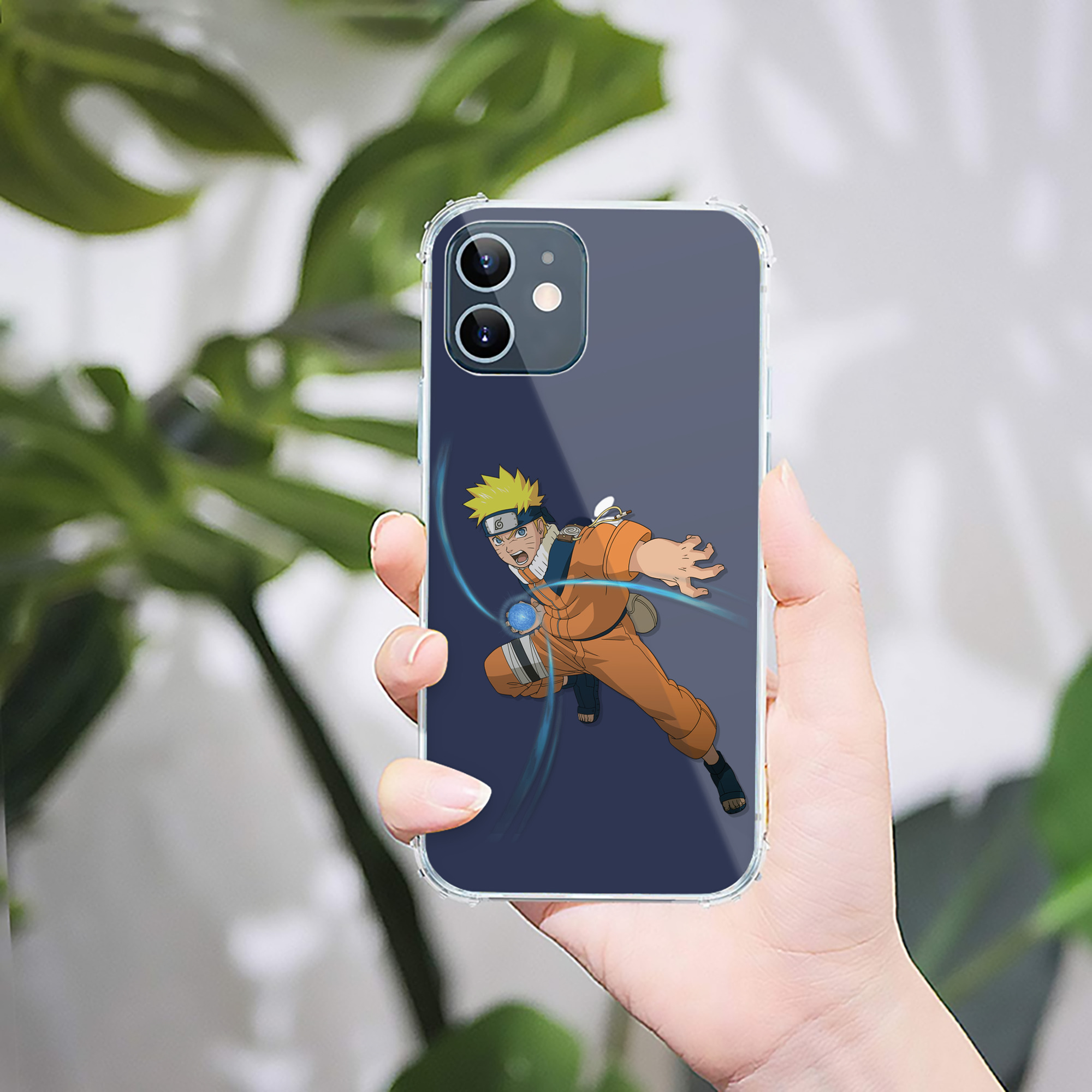 （画像用） NARUTO -ナルト- うずまき ナルト Uzumaki Naruto 【iPhone 12シリーズ対応】透明スマホケース（クリアソフトケース）